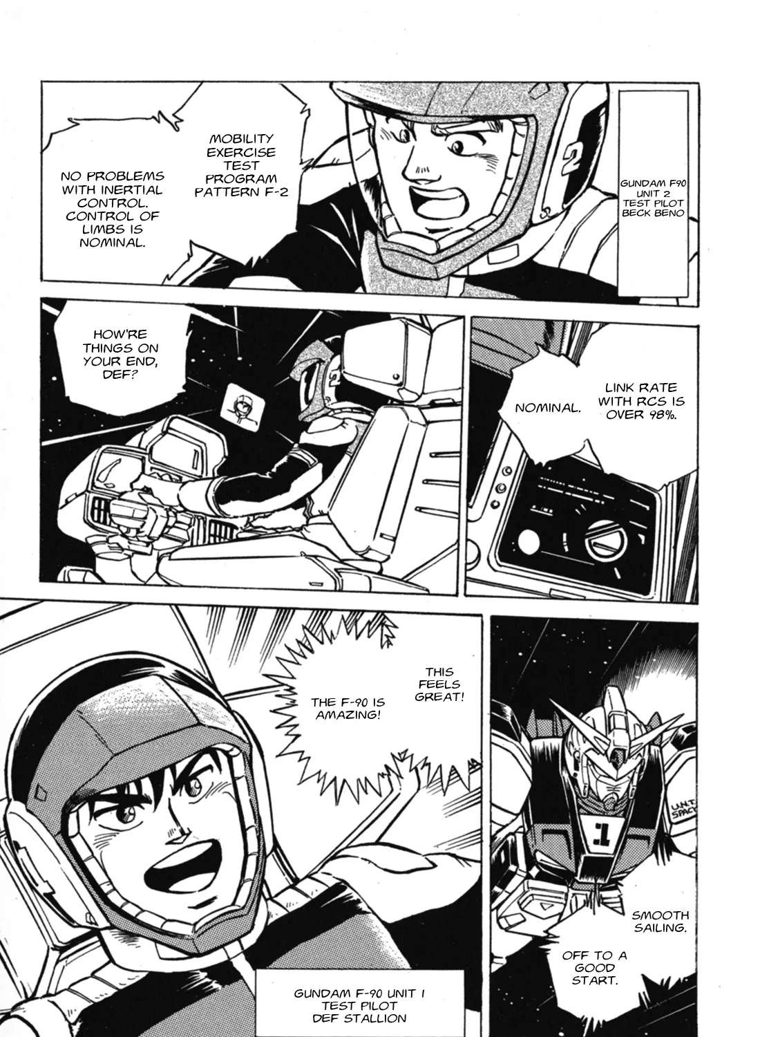 Mobile Suit Gundam F90 Chapter 1 - page 7