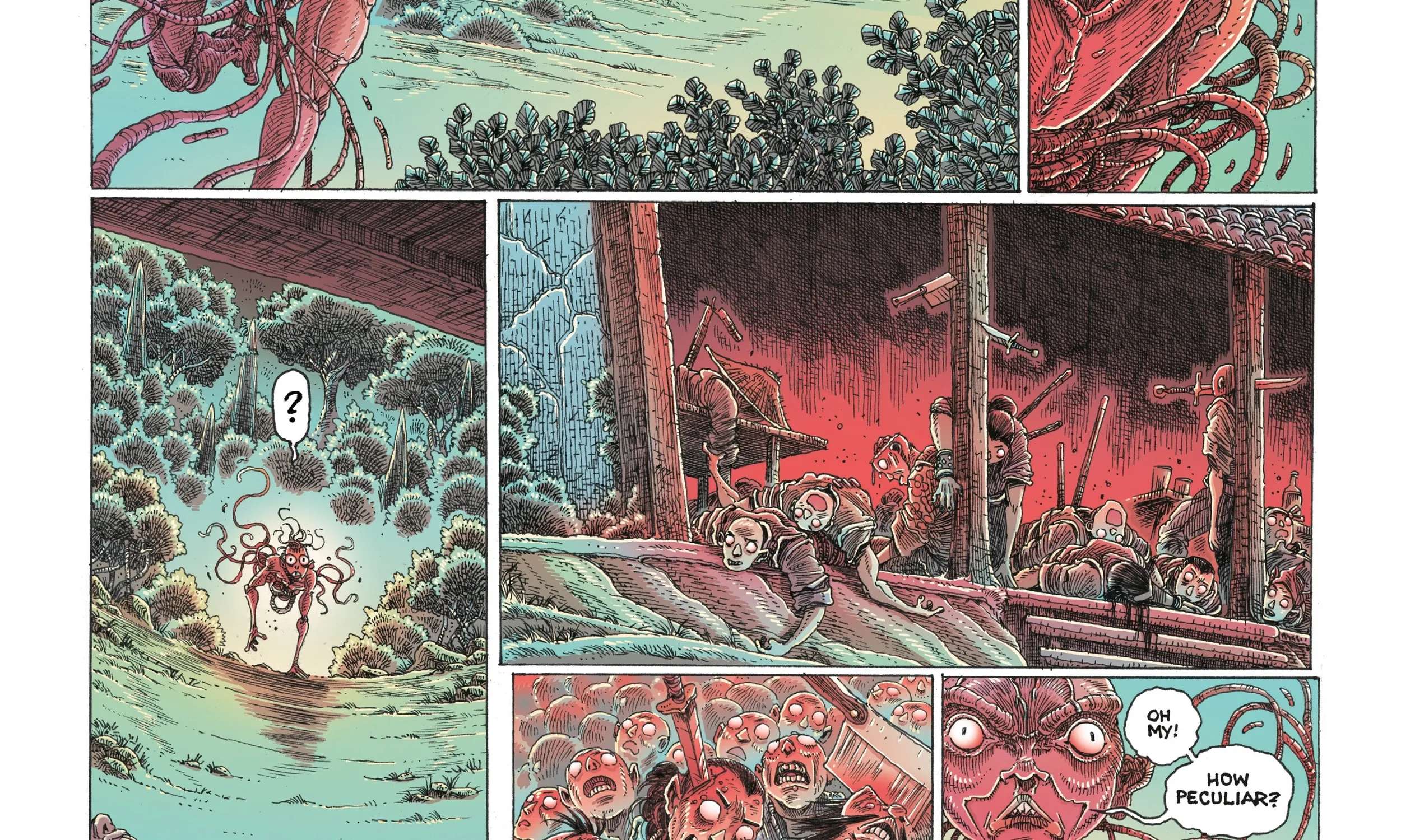 Orphan and the Five Beasts: Bath of Blood Chapter 4 - page 68