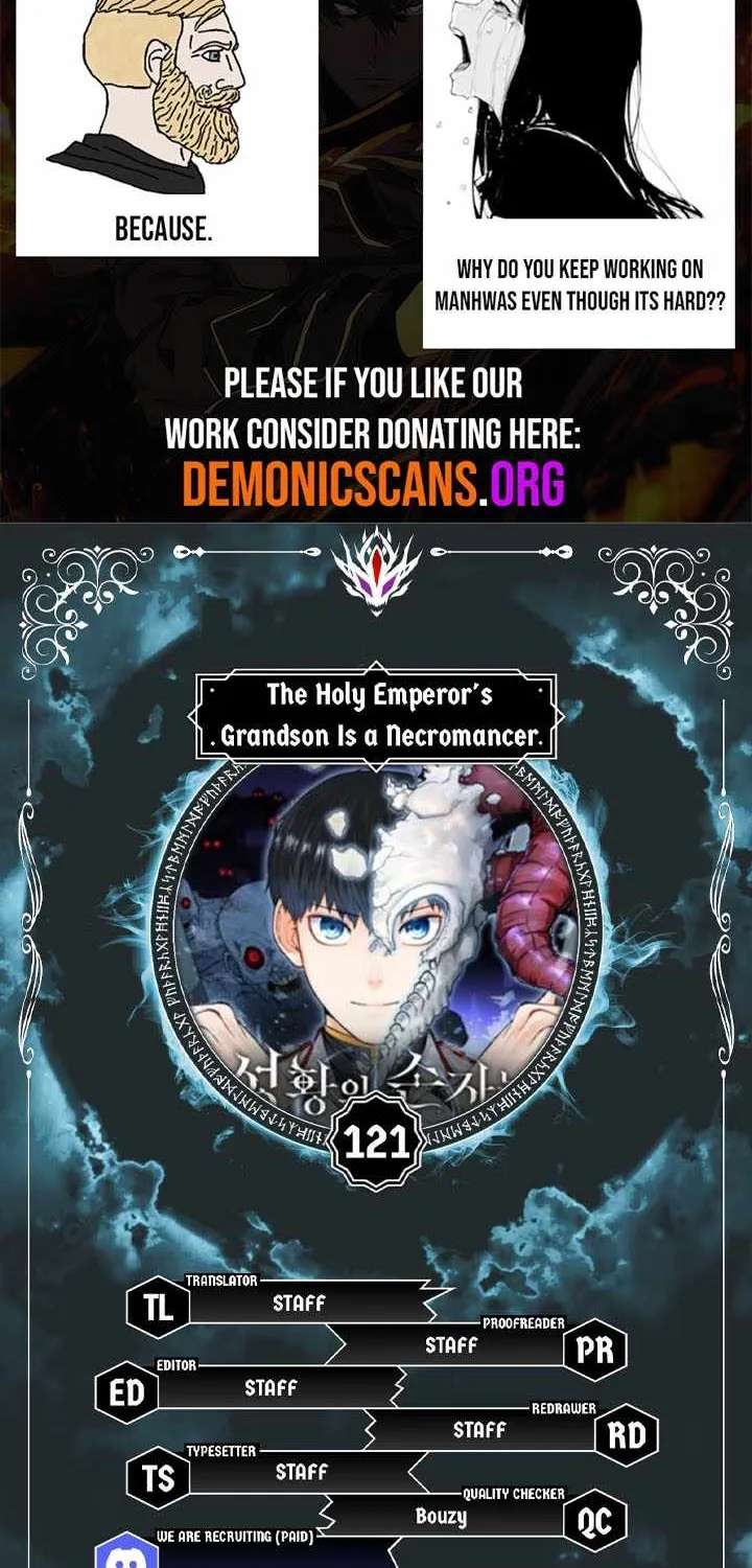 Holy Emperor’s Grandson Is A Necromancer Chapter 121 - page 2