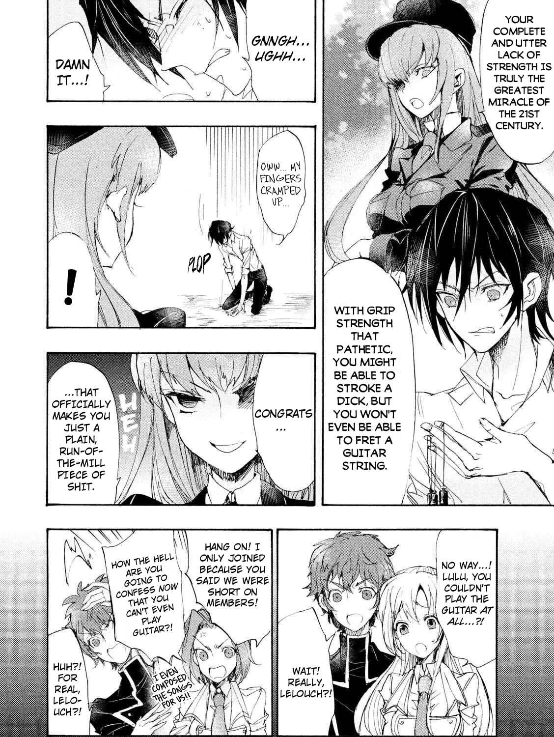 Code Black: Lelouch of the Shred Guitar Chapter 5 - page 11