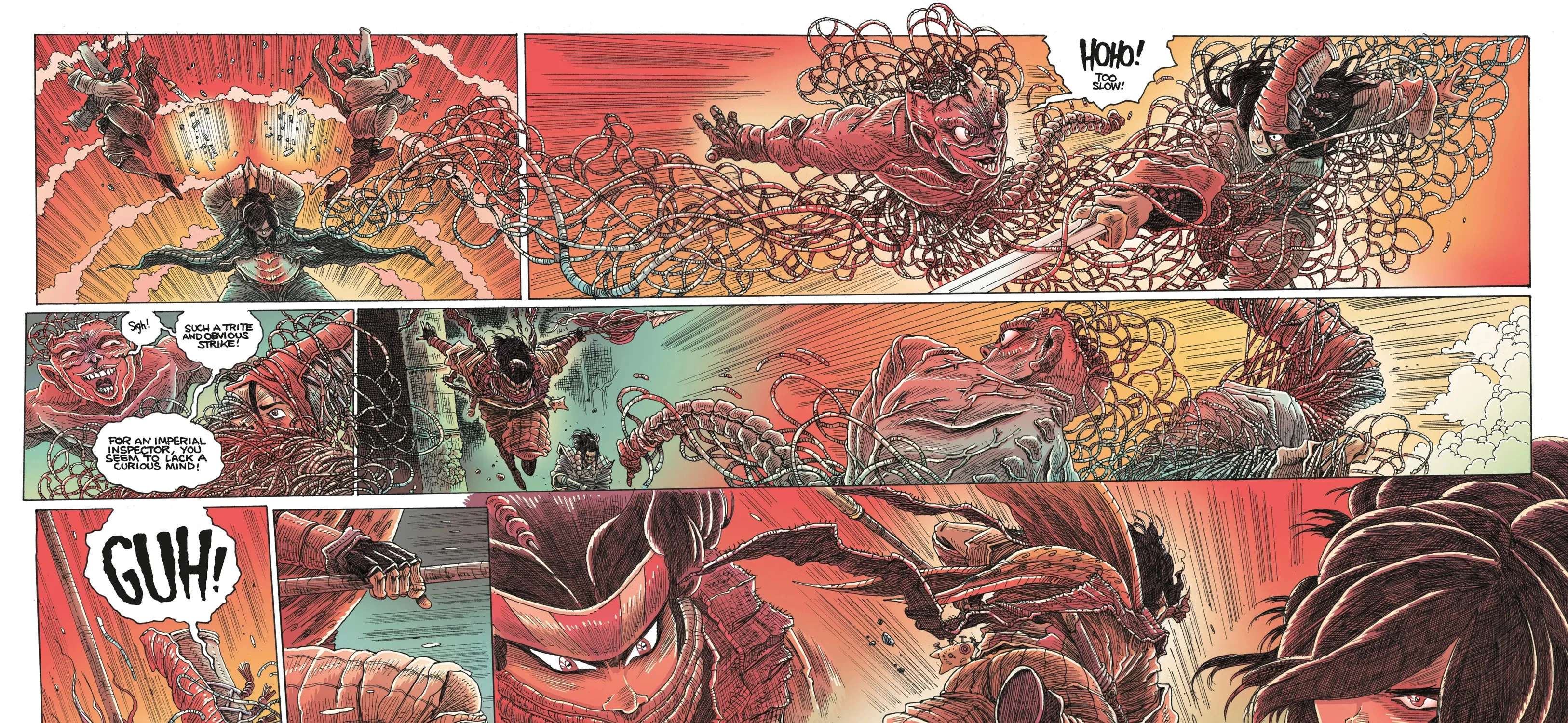 Orphan and the Five Beasts: Bath of Blood Chapter 3 - page 54