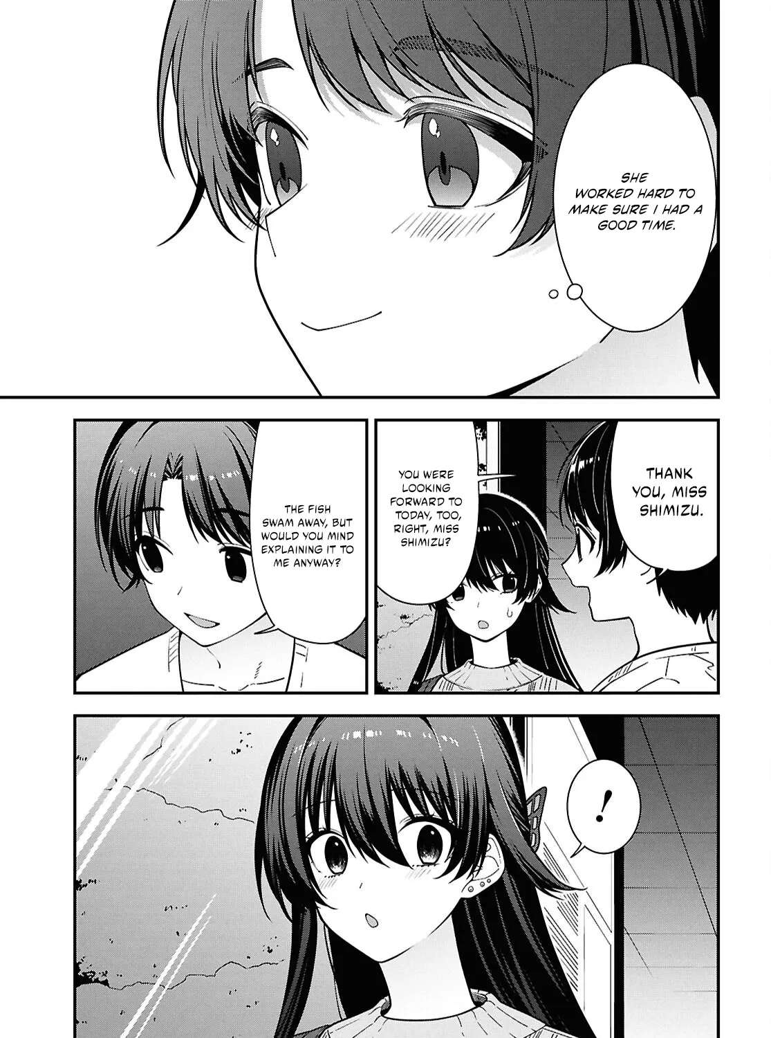 The Delinquent Shimizu-san Sitting Next to Me Has Dyed Her Hair Black Chapter 20 - page 16