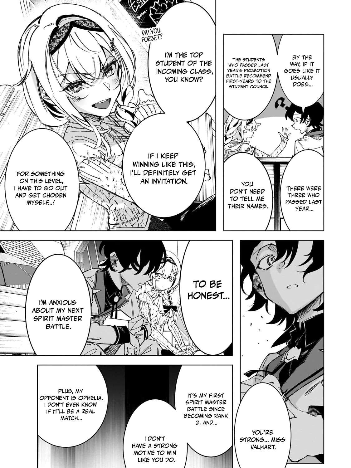 Spirit Master Who Is Thought to Be Hiding His True Ability Is Actually Always Fighting Very Seriously Chapter 10.3 - page 7