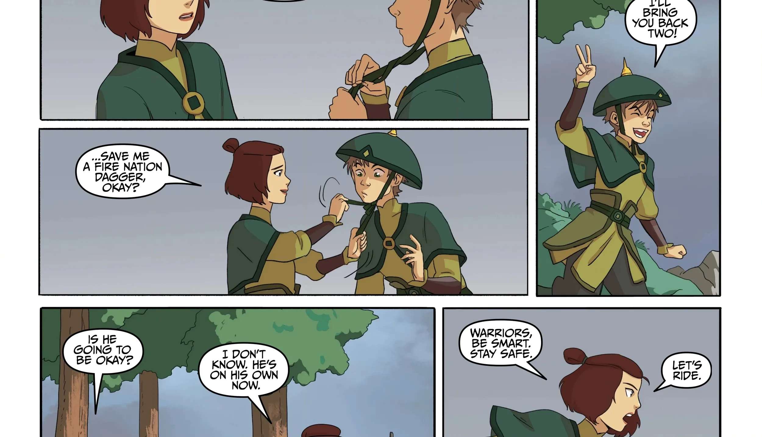 Avatar: The Last Airbender – The Kyoshi Warriors Chapter 2 - page 31