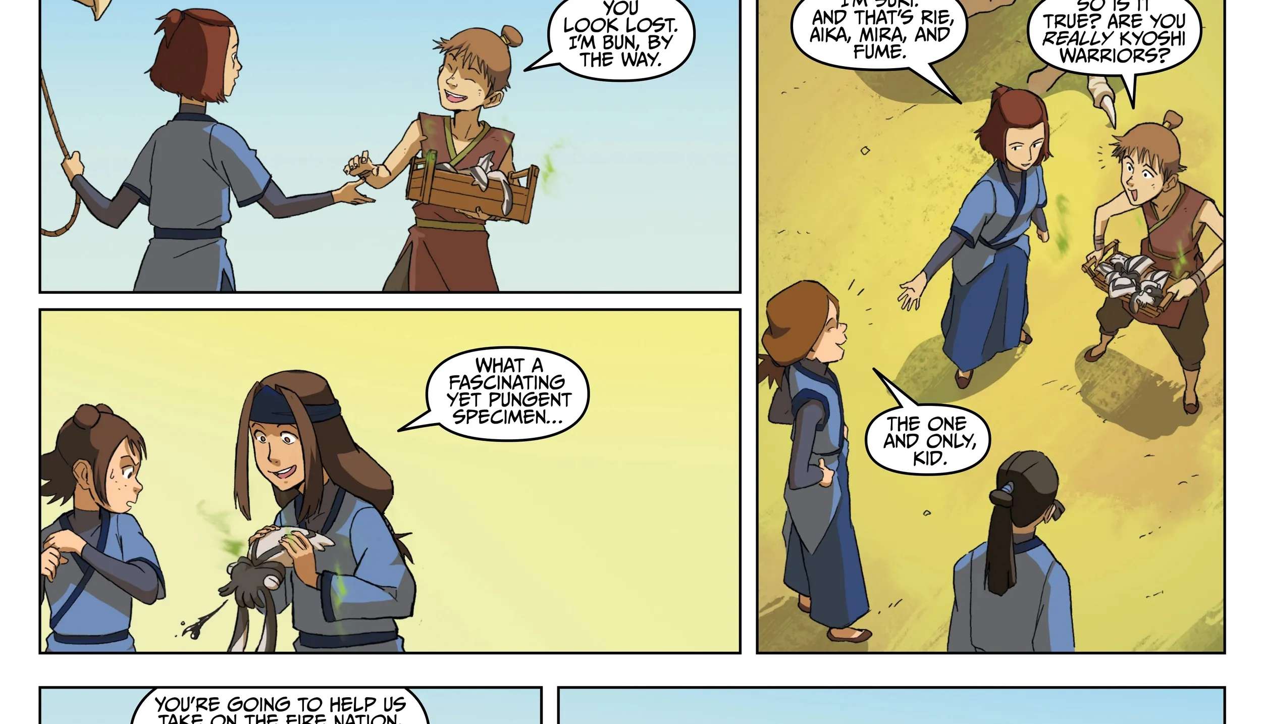 Avatar: The Last Airbender – The Kyoshi Warriors Chapter 1 - page 23