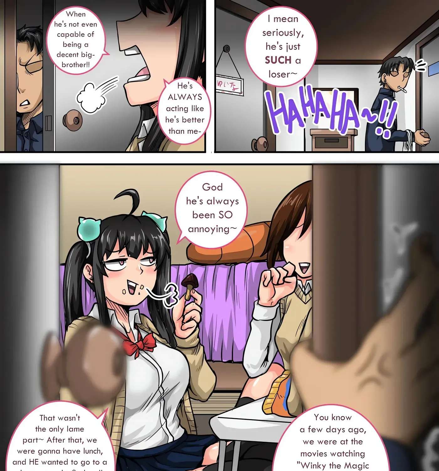 Annoying Little Sister needs to be Scolded Chapter 1.5 - page 39