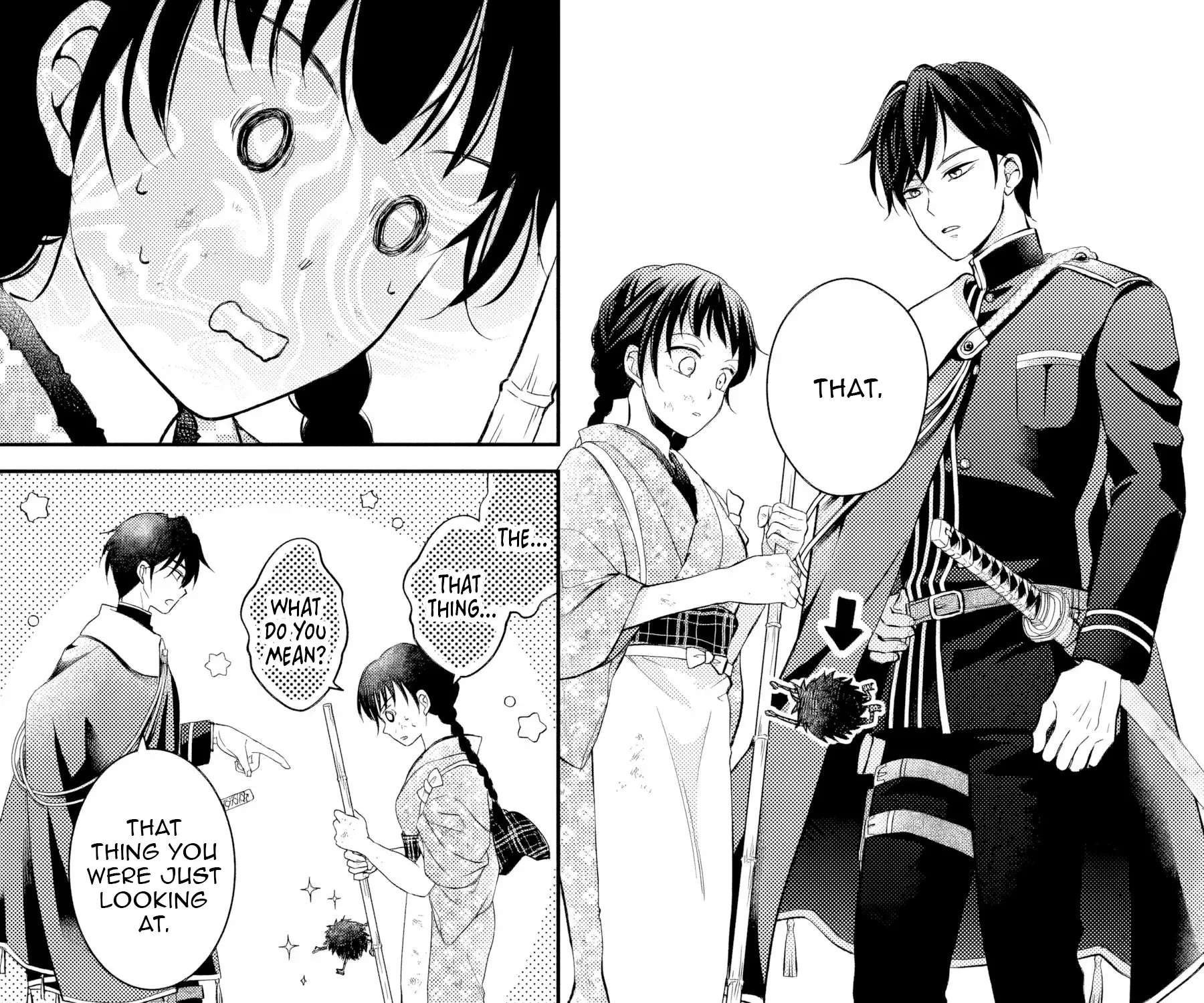 Usukawa Ichimai Mukouga wa: Konyaku Haki Sareta Futatabime no Jinsei, Ayakashi wo Miru me ga Saikyou Gunjin wo Michibiku Chapter 2 - page 44
