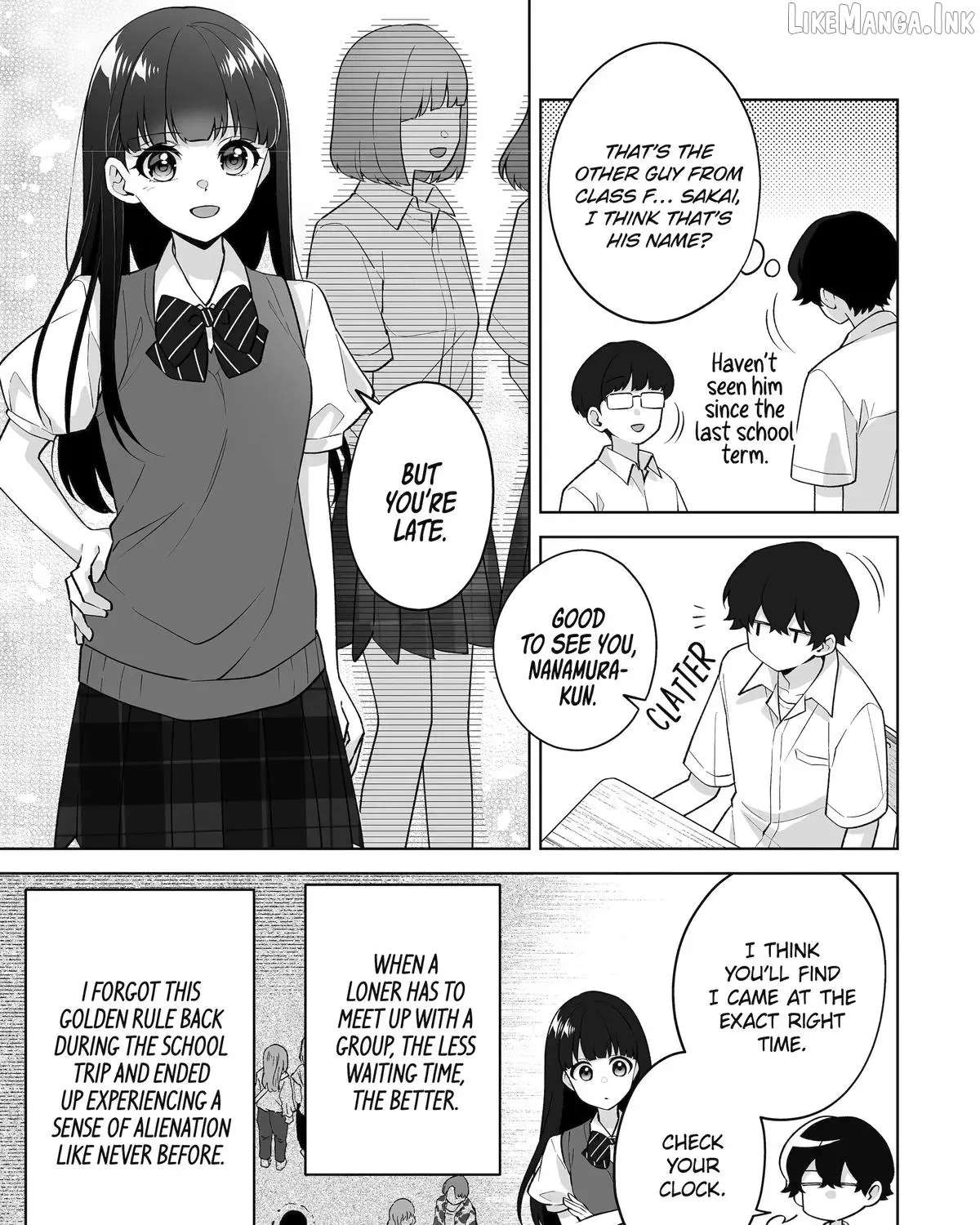 Please Leave Me Alone (For Some Reason, She Wants To Change A Lone Wolf's Helpless High School Life.) Chapter 37 - page 36