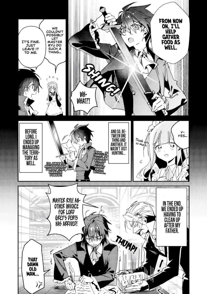 Tsuihou Sareta Danshaku Shisoku no Kareinaru Ryouchi Kaikaku ~Kuzu Oyaji ni Munou to Nonoshiraretakedo, Jitsuha Sekai Saikyou no Ryu Mahoutsukai desu~ Chapter 1 - page 13