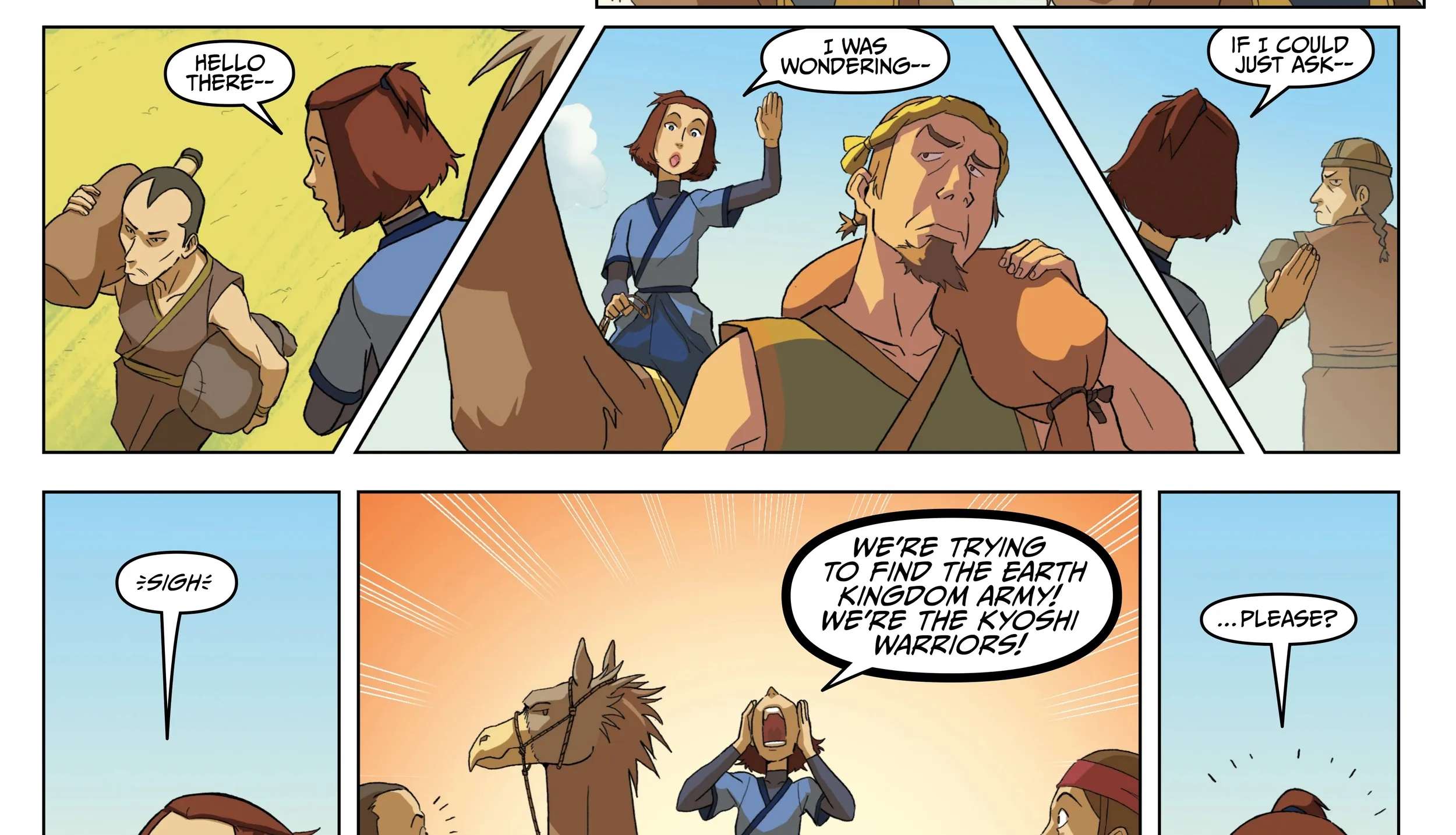 Avatar: The Last Airbender – The Kyoshi Warriors Chapter 1 - page 17
