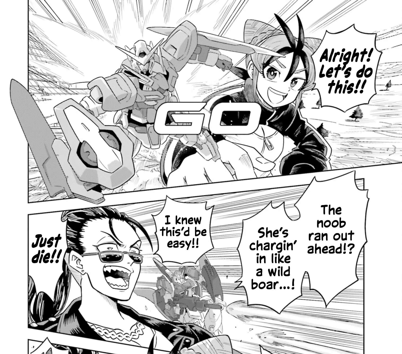 Mobile Suit Gundam EXVS - Girls on Extreme Chapter 1 - page 45