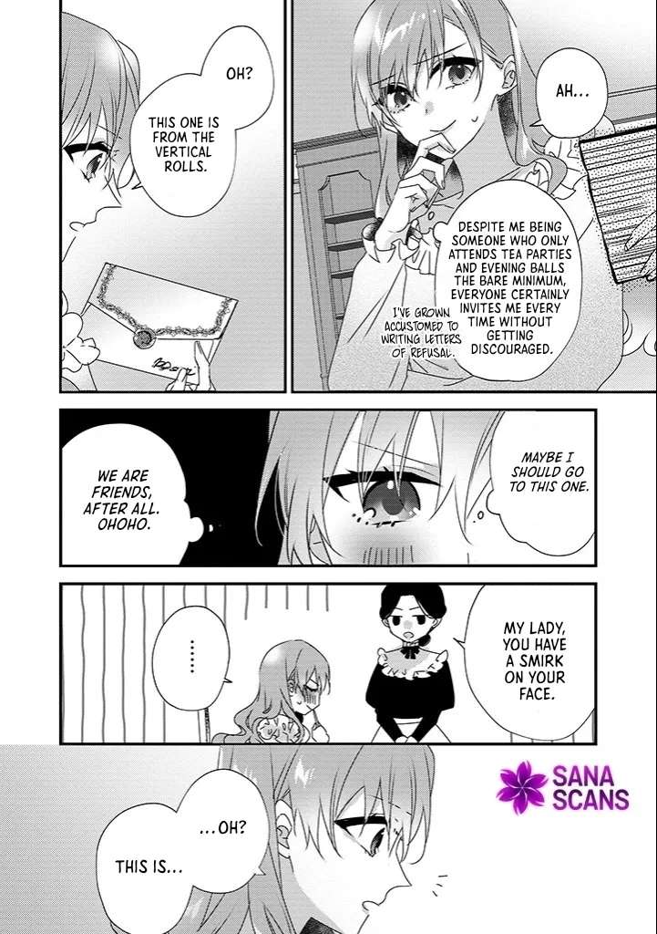 Otome Game no Ateuma Akuyaku Reijou wa, Outaishi Denka no Shiawase wo Negaimasu! Chapter 9 - page 12