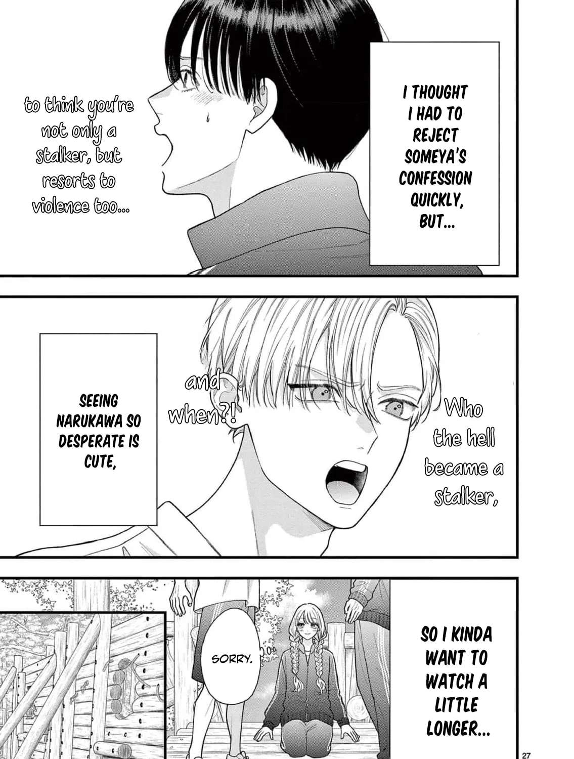 Narukawa-kun Doesn't Want to Be Made to Cry. Chapter 23 - page 37