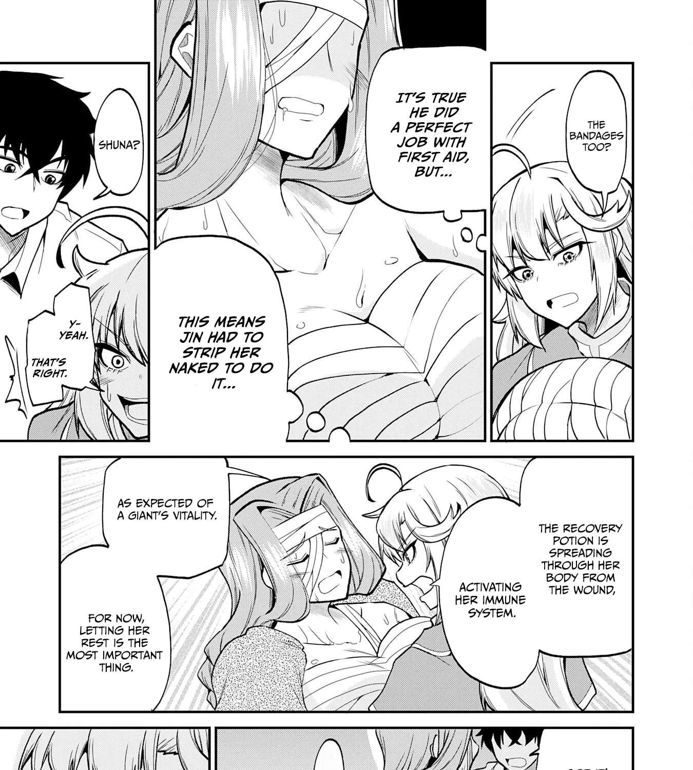 Jingai Kenshi wa Chikara ni Miserare Ura Meikyuu wo Kouryaku Su Chapter 10 - page 35