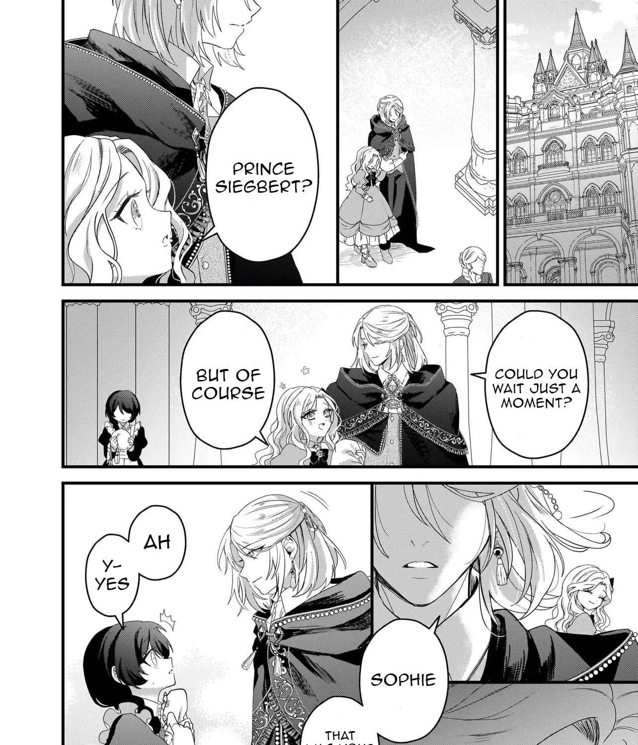 Watashi no Mahoutsukai ~Shitagerareta Shoujo wa Utsukushiki Outei Heika ni Misomerareru~ Chapter 1 - page 58