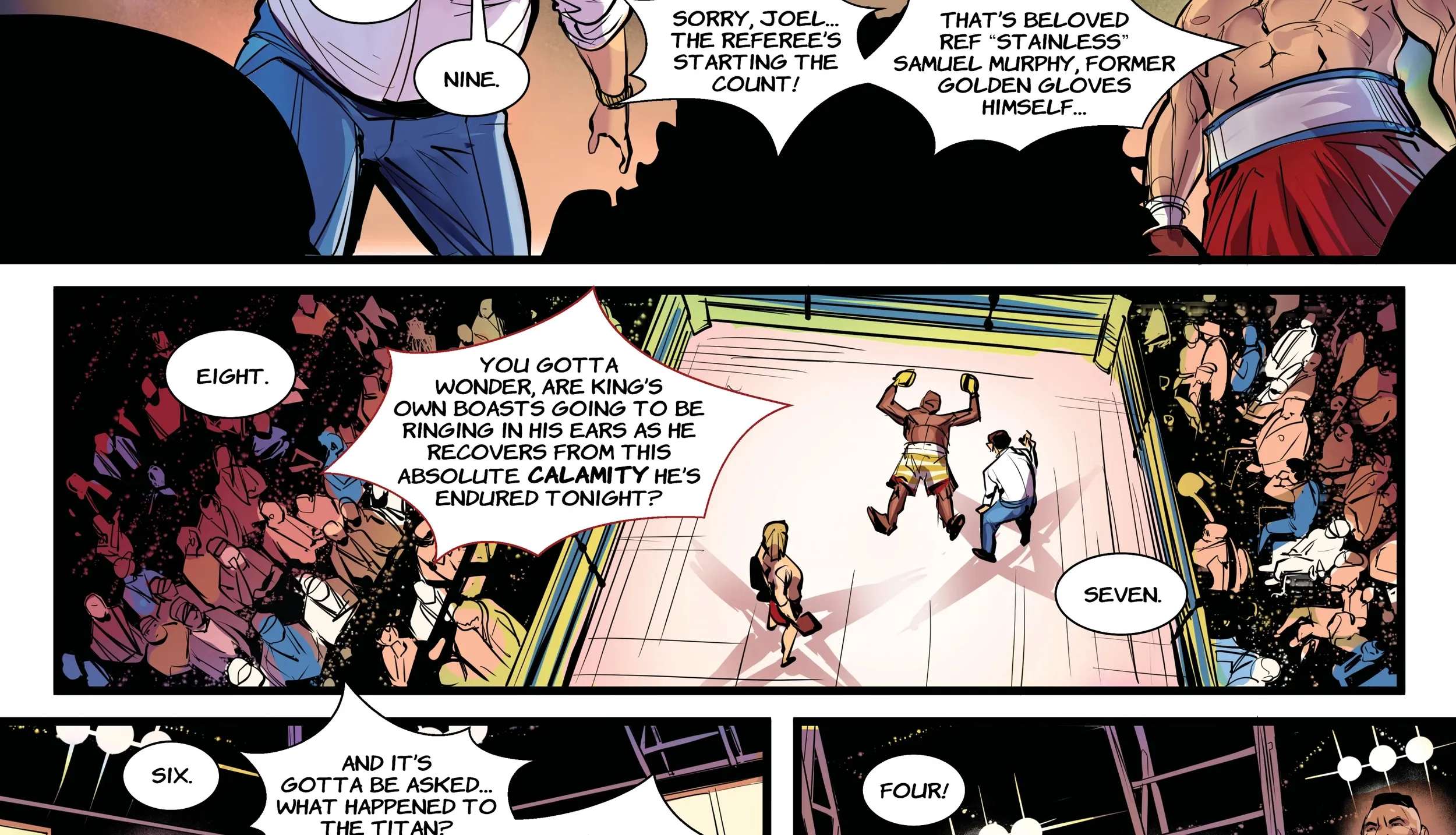 The Ring: The Man Who Beat the Man Chapter 1 - page 20