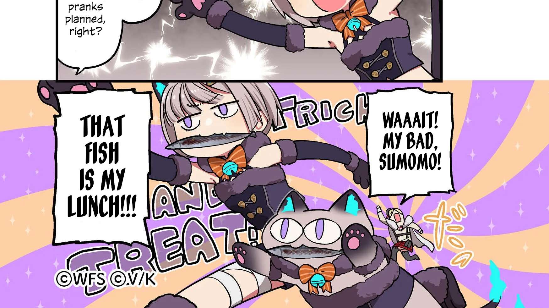 Heaven Burns Red Official 4-Koma Chapter 189 - page 2