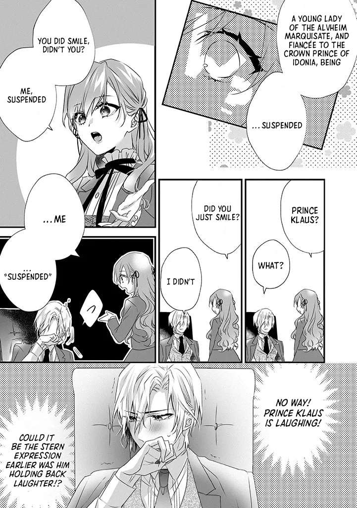 Otome Game no Ateuma Akuyaku Reijou wa, Outaishi Denka no Shiawase wo Negaimasu! Chapter 6 - page 9