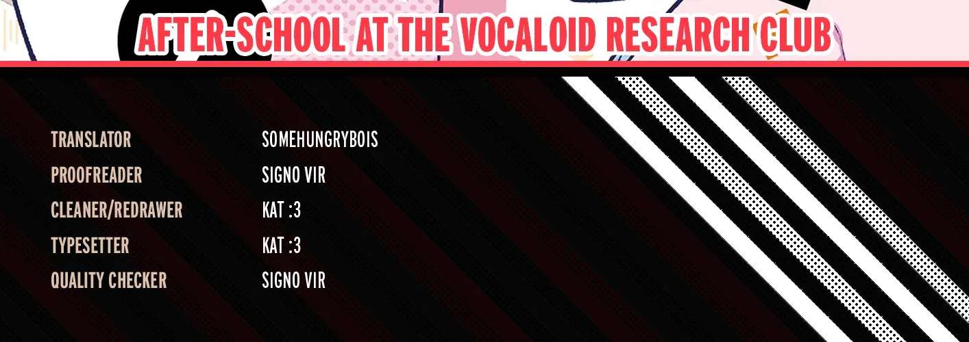 After-school at the Vocaloid Research Club Chapter 26 - page 2