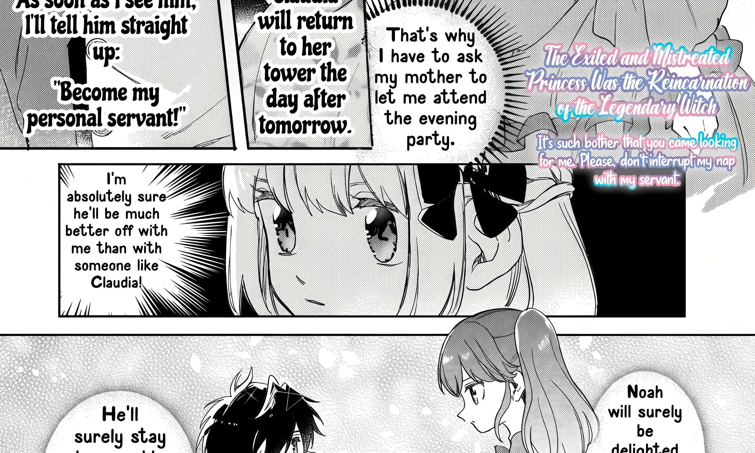 The legendary witch is reincarnated as an oppressed princess Chapter 16 - page 14