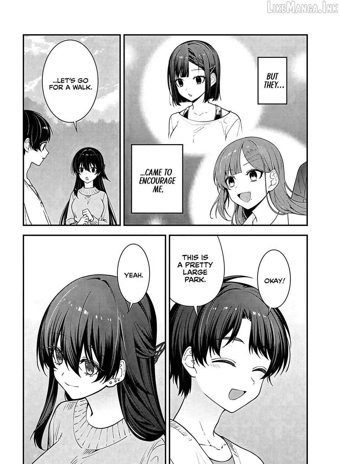 The Yankee Shimizu-san Sitting Next to Me Has Dyed Her Hair Black Chapter 21 - page 24