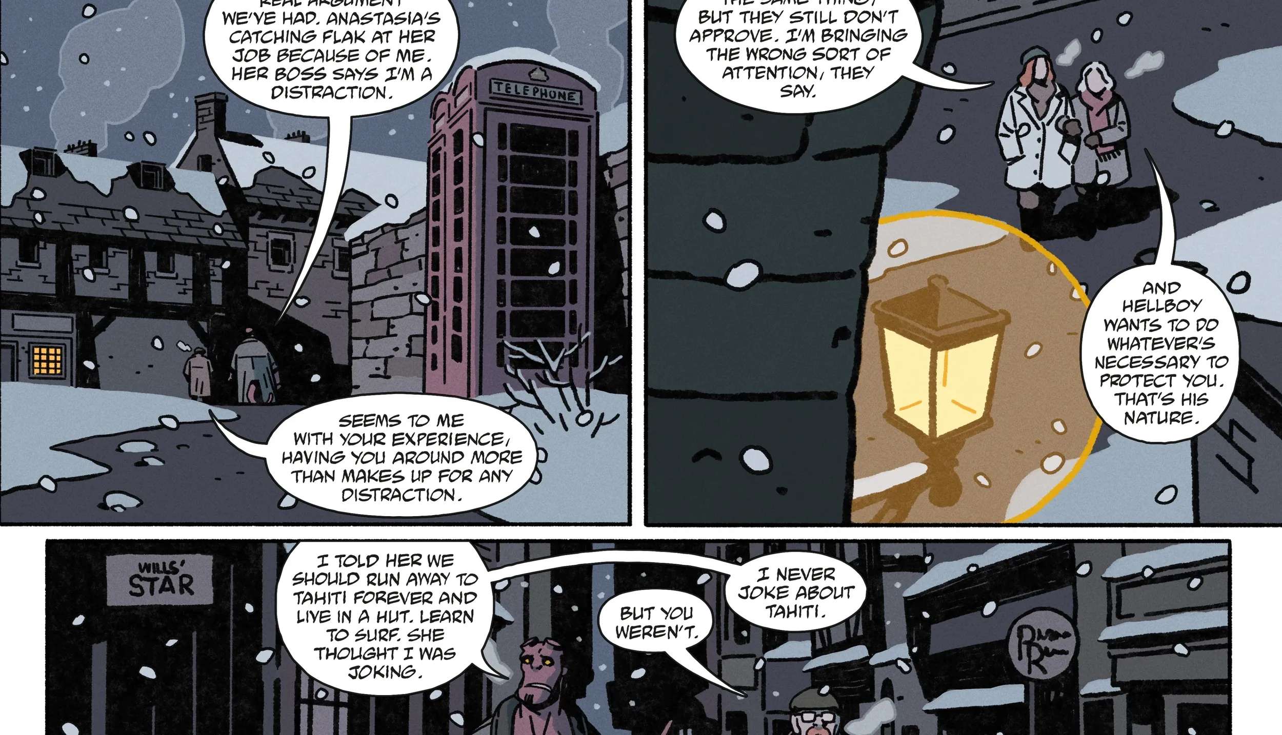 Hellboy in Love: Black Eyes Chapter 1 - page 32
