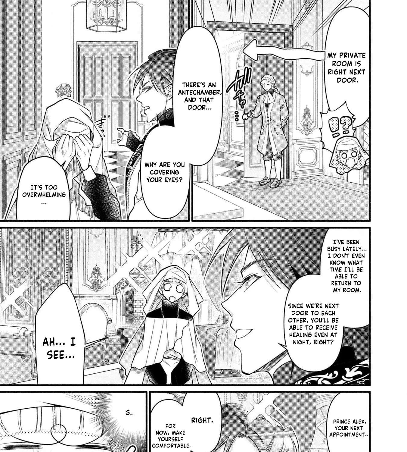 Wakeari Ouji-sama to Chiyu no Seijo Chapter 2 - page 12