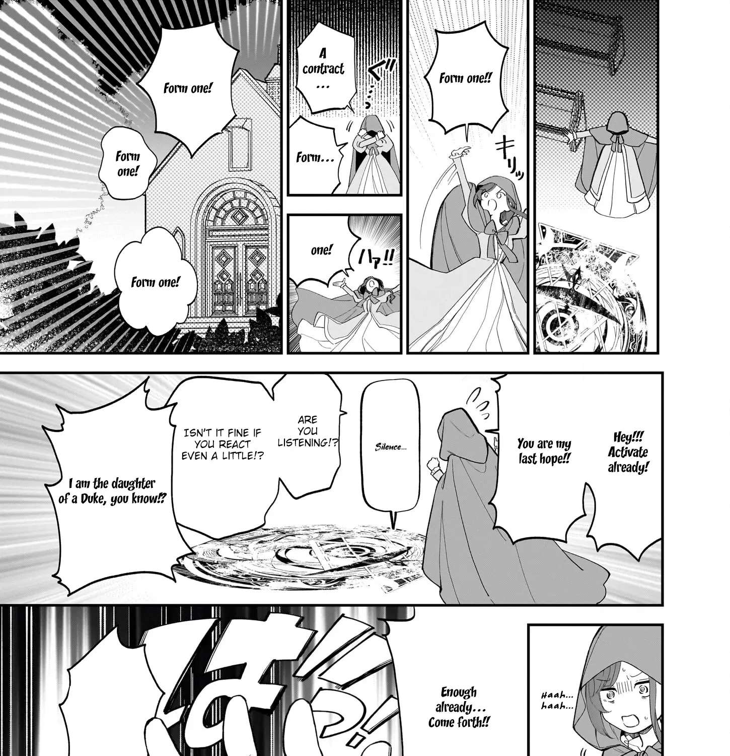 Buchigireta Koushaku Reijou, Ikioi De Akuma Wo Shoukan Shite Shimau Chapter 1 - page 39