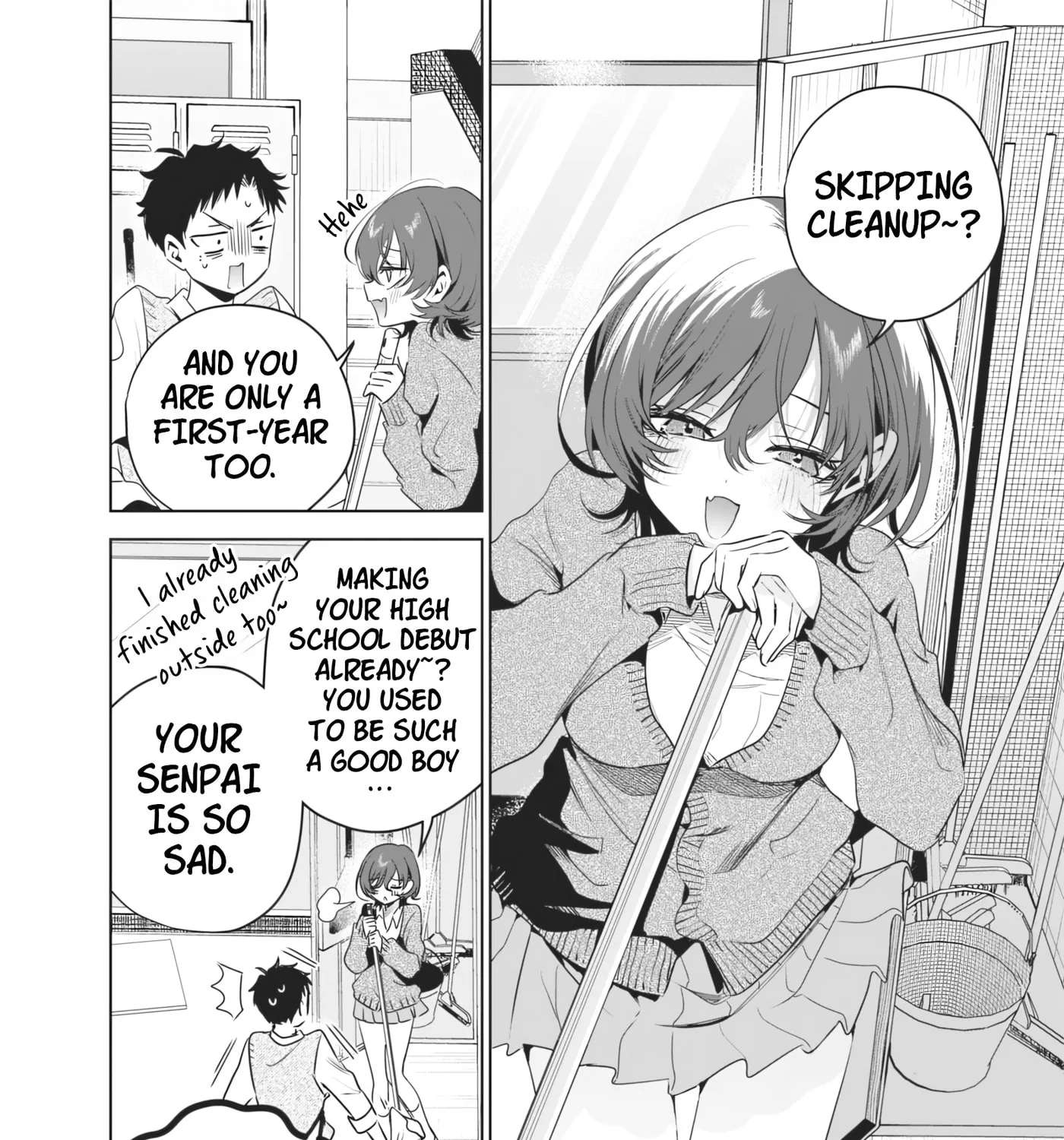 Tsuzura-senpai wa Motokano dakara Chapter 4 - page 7