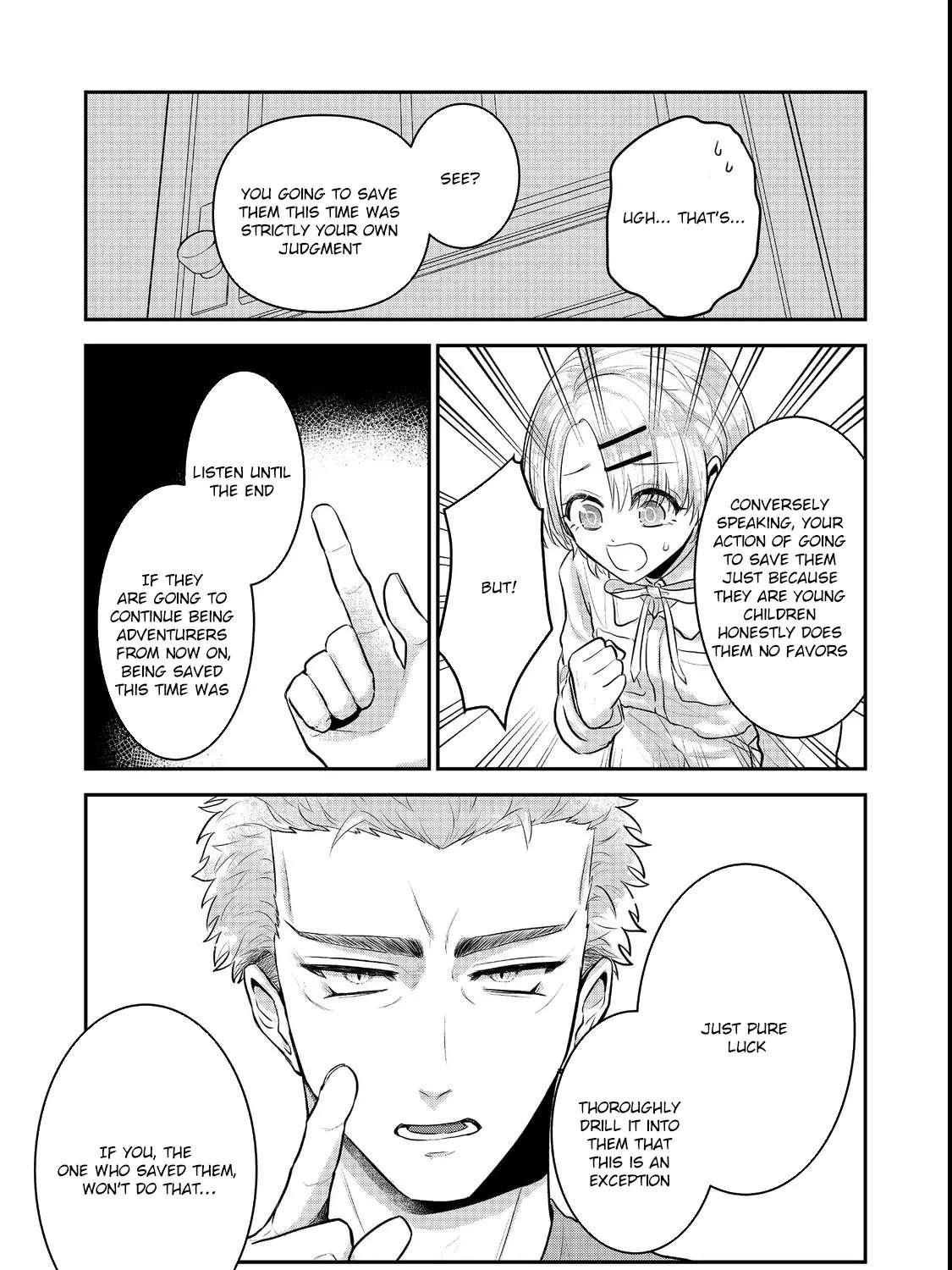Guild no Uketsuke-jou wa Teiji Agari no Yume wo Miru Chapter 3 - page 39