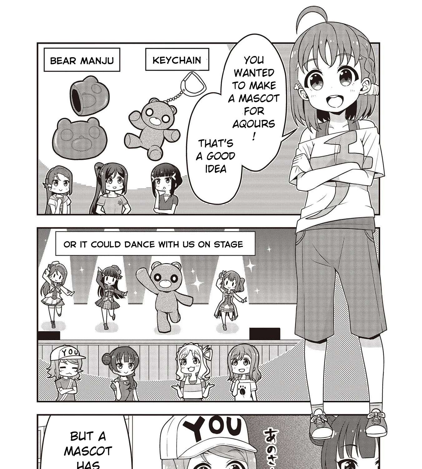 Love Live! Sunshine!! Maru's 4-Koma Chapter 18 - page 9