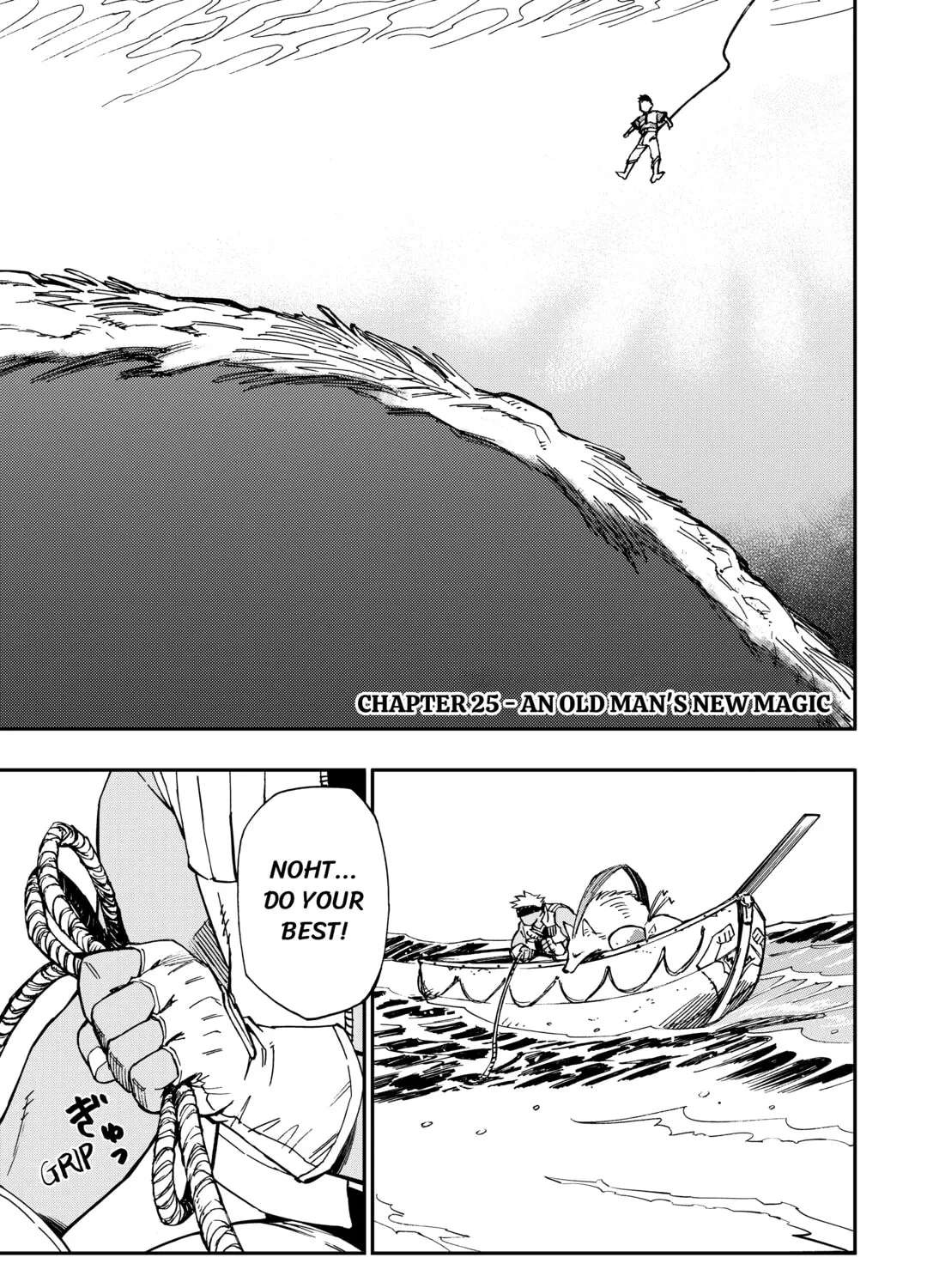 Yosoji no Ossan, Kami-sama kara Cheat Nouryoku wo 9-ko Morau Chapter 25 - page 1