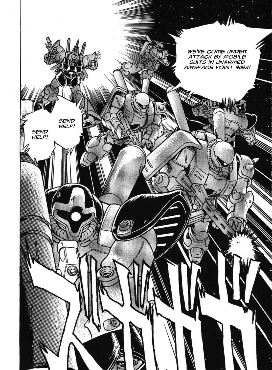 Mobile Suit Gundam F90 Chapter 1 - page 4
