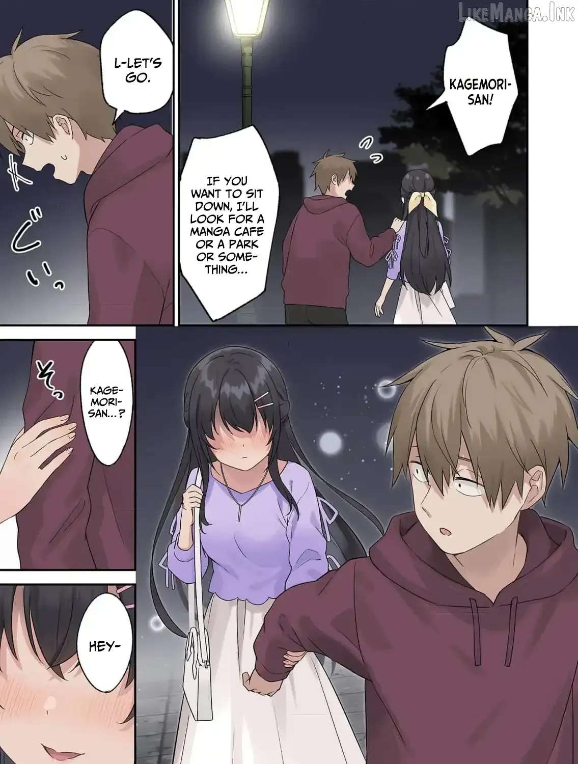 Lying Girlfriend Kagemori-san Chapter 4 - page 8