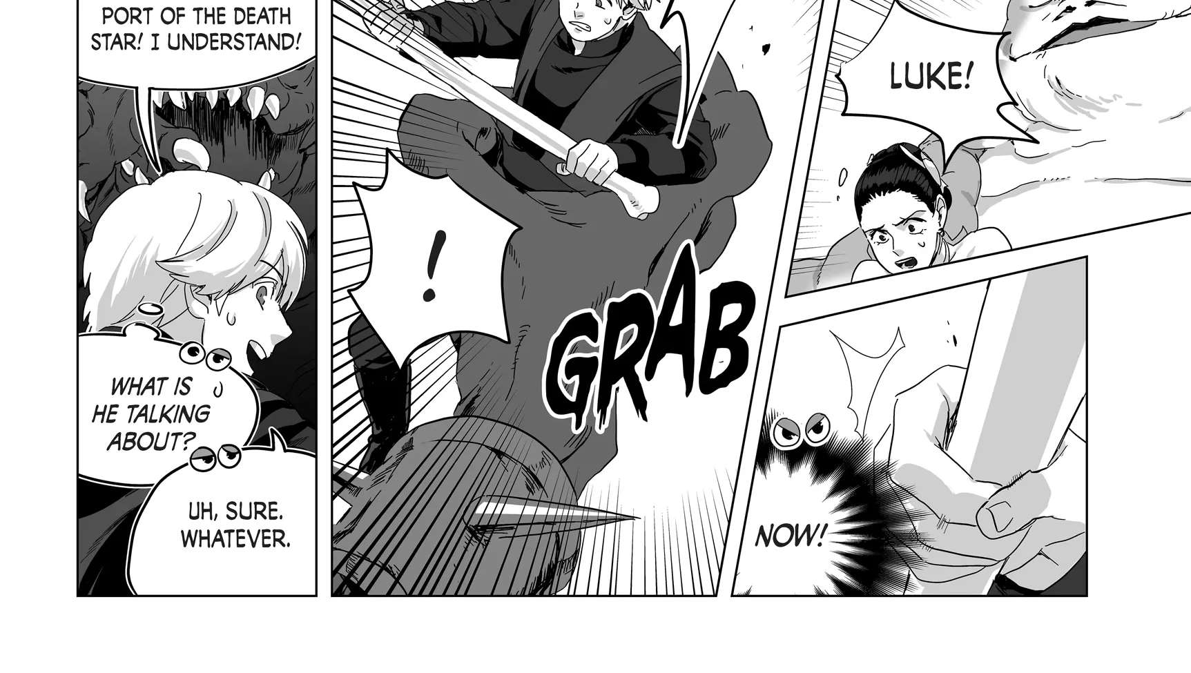 Star Wars: The Legends of Luke Skywalker: The Manga Chapter 3 - page 56