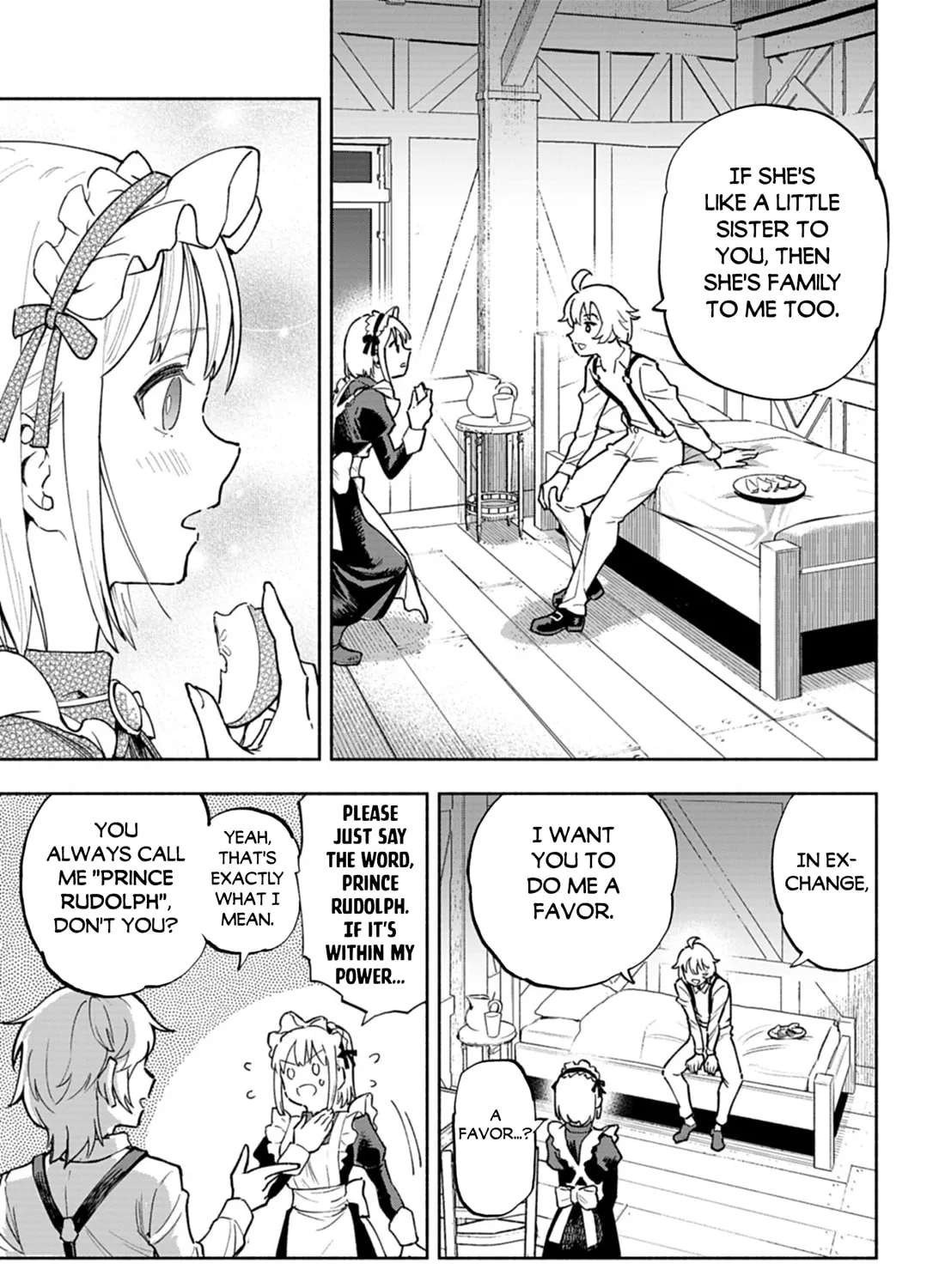 Tada no Murabito no Boku ga, Sanbyakunen-mae no Boukun Ouji ni Tensei Shite Shimaimashita: Zense no Chishiki de Ansatsu Flag o Kaihi Shite, Odayaka ni Ikinokorimasu! Chapter 16 - page 28