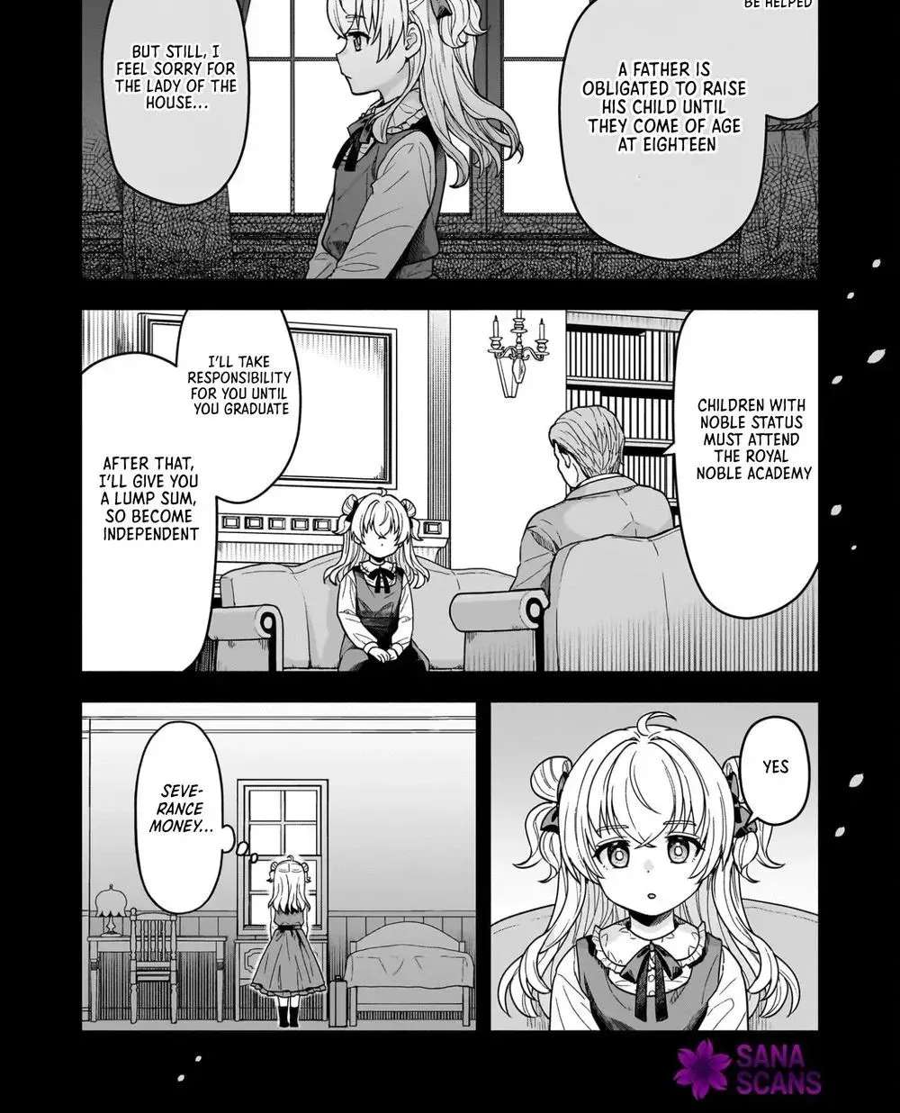 Reborn as the Heroine — I'll Break Fate with Force Chapter 1 - page 9