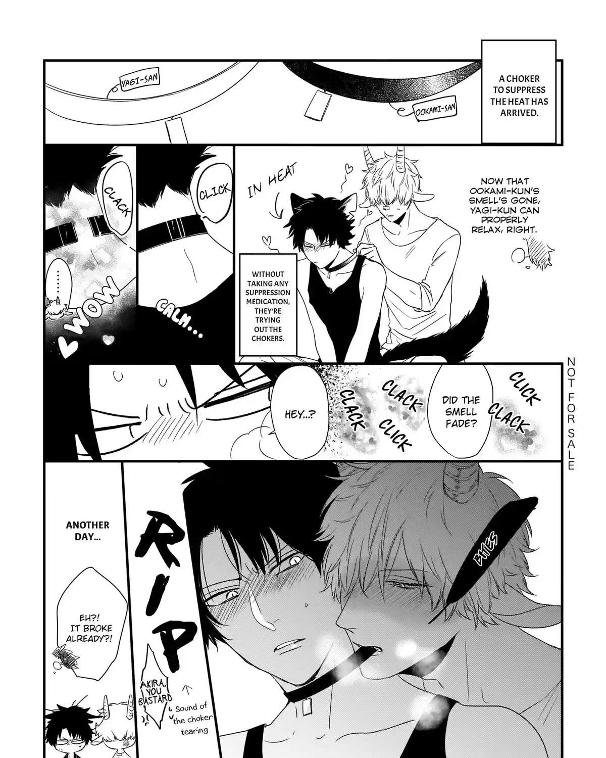 Usagi to Neko no Hatsujou Jijou Chapter 5.5 - page 37