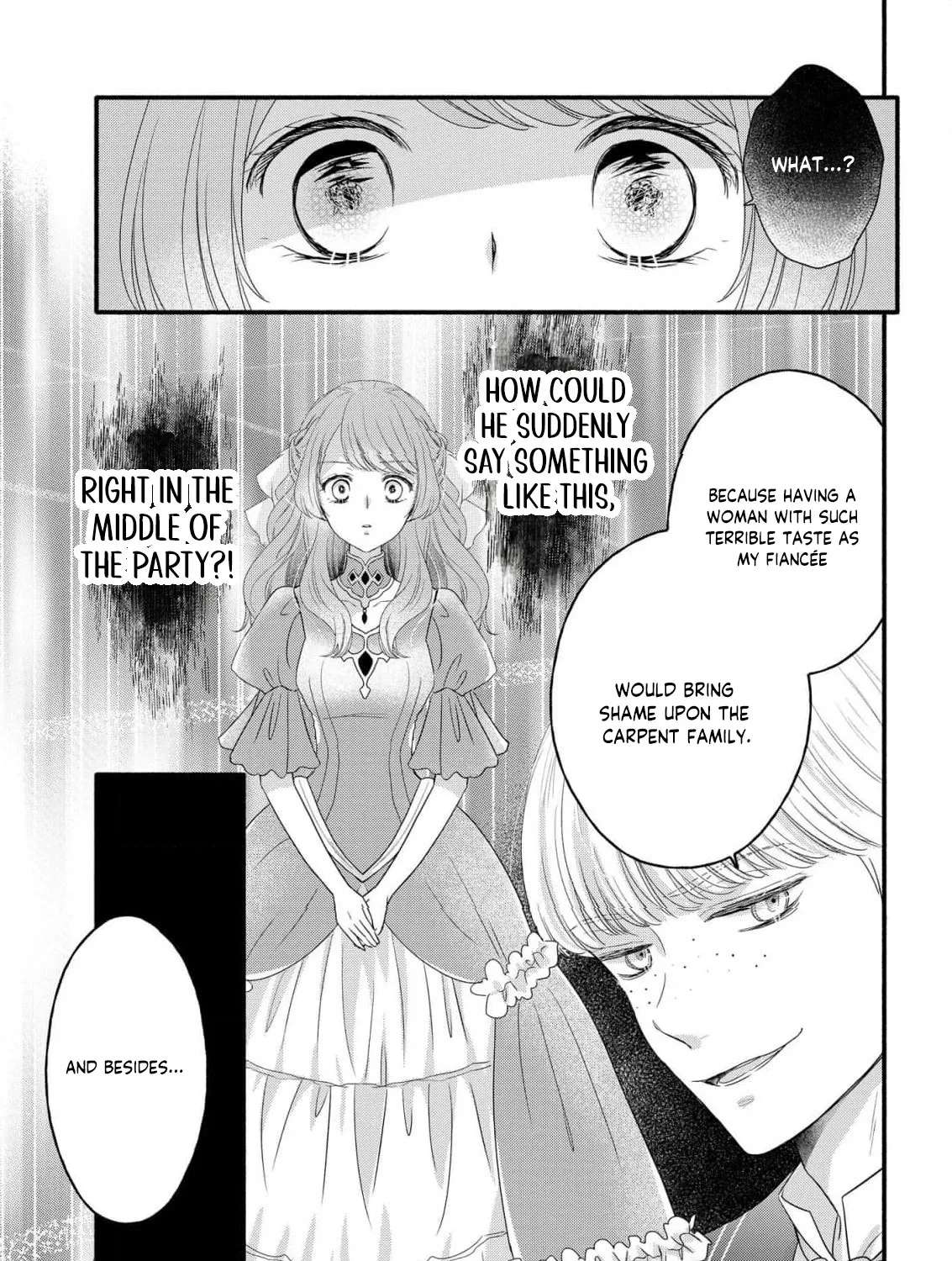 I'm a Poor Count's Daughter Who Was Broken Off From an Engagement, but I'm Being Doted On by the Cold-Hearted Prince I Admire Chapter 1 - page 10