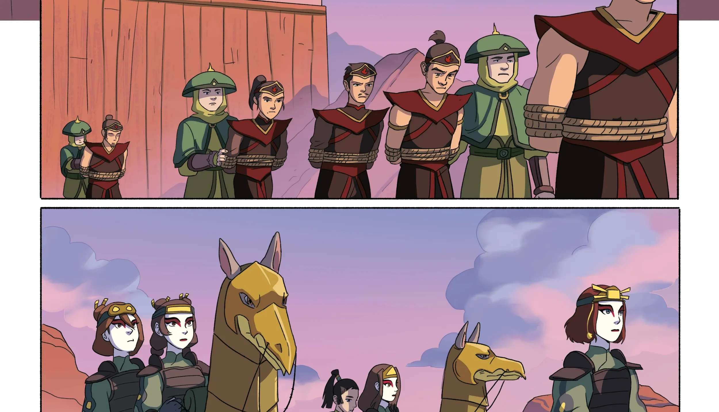 Avatar: The Last Airbender – The Kyoshi Warriors Chapter 3 - page 56