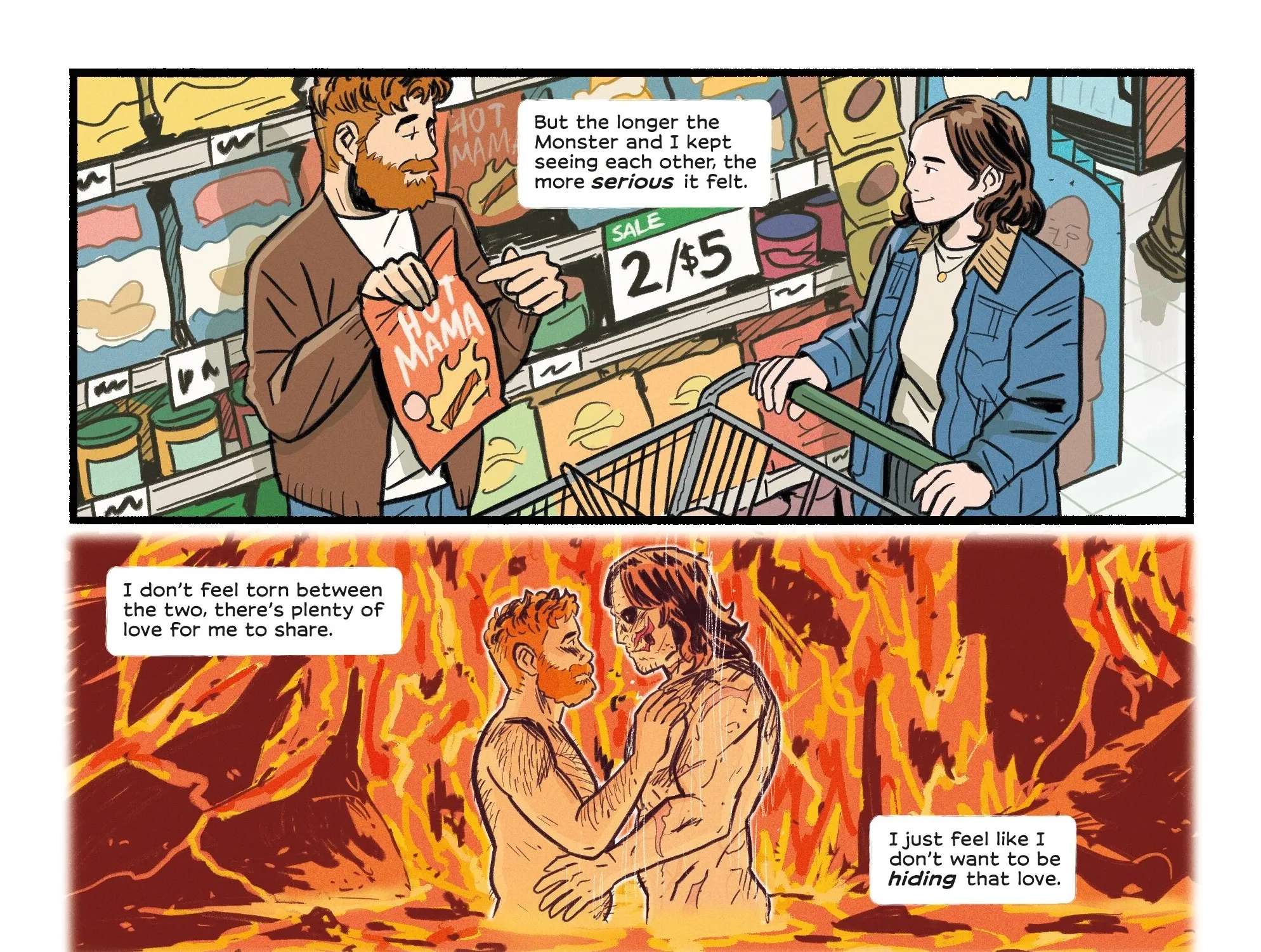 Monsters in Love: A Pride Anthology Chapter 1 - page 137