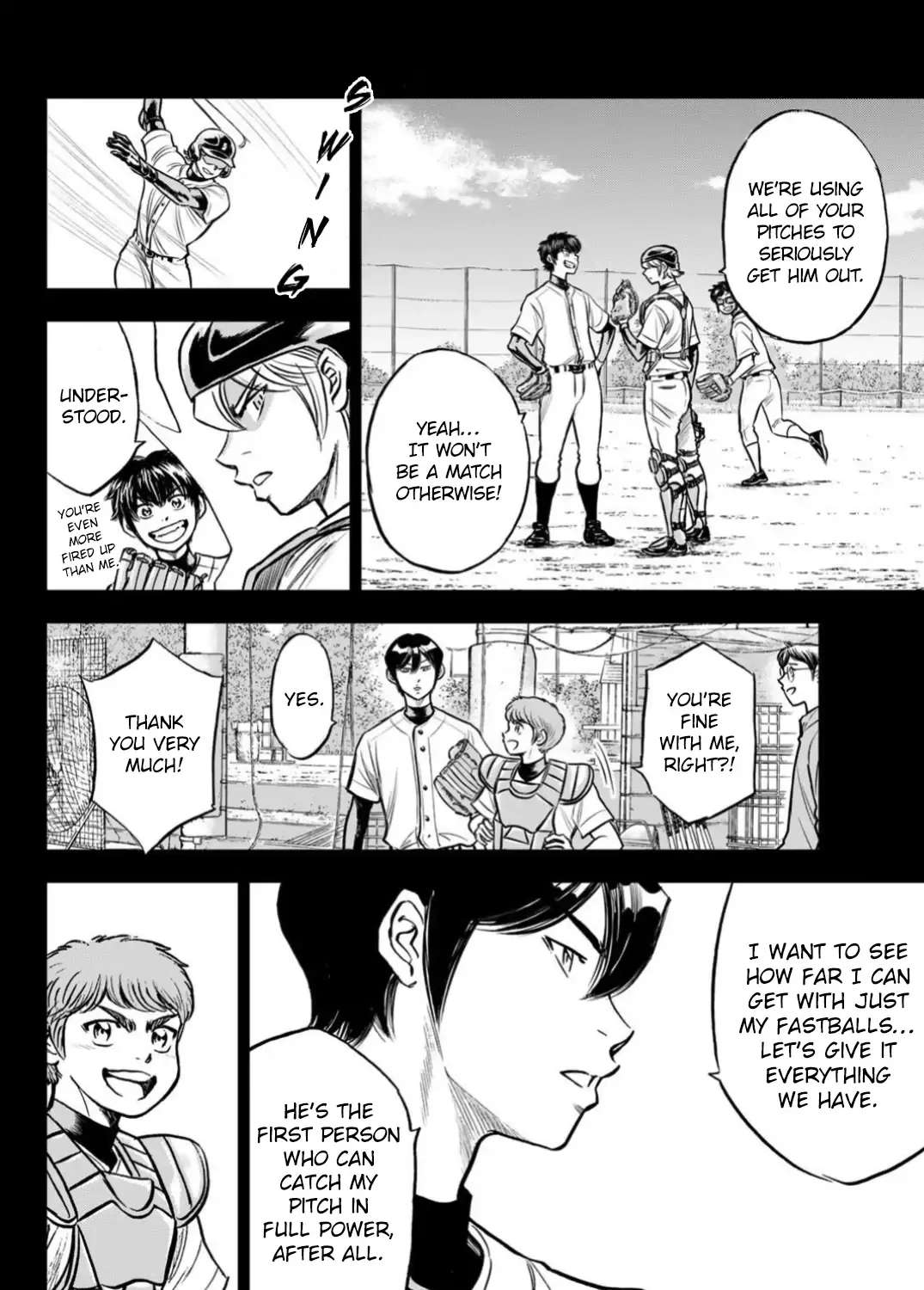 Diamond no Ace Act II Chapter 308.5 - page 11