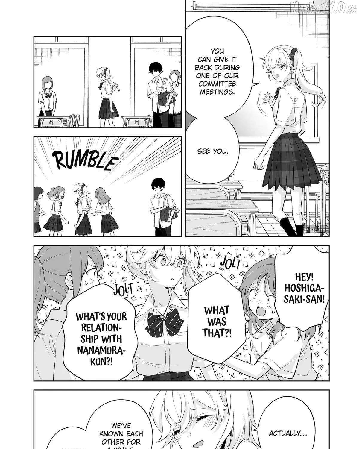 Please Leave Me Alone (For Some Reason, She Wants To Change A Lone Wolf's Helpless High School Life.) Chapter 33 - page 14