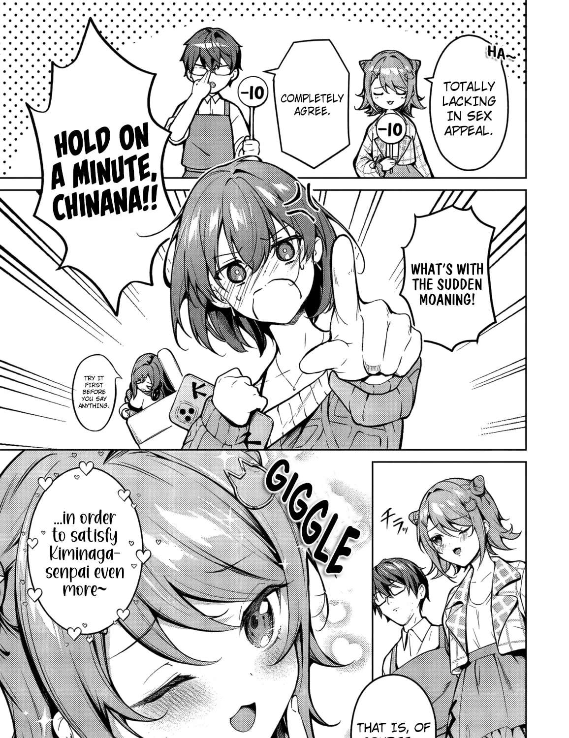 Tier 1 Shimai: Yuumei Yonshimai wa Boku nashi de wa Ikirarenai Chapter 2.1 - page 7