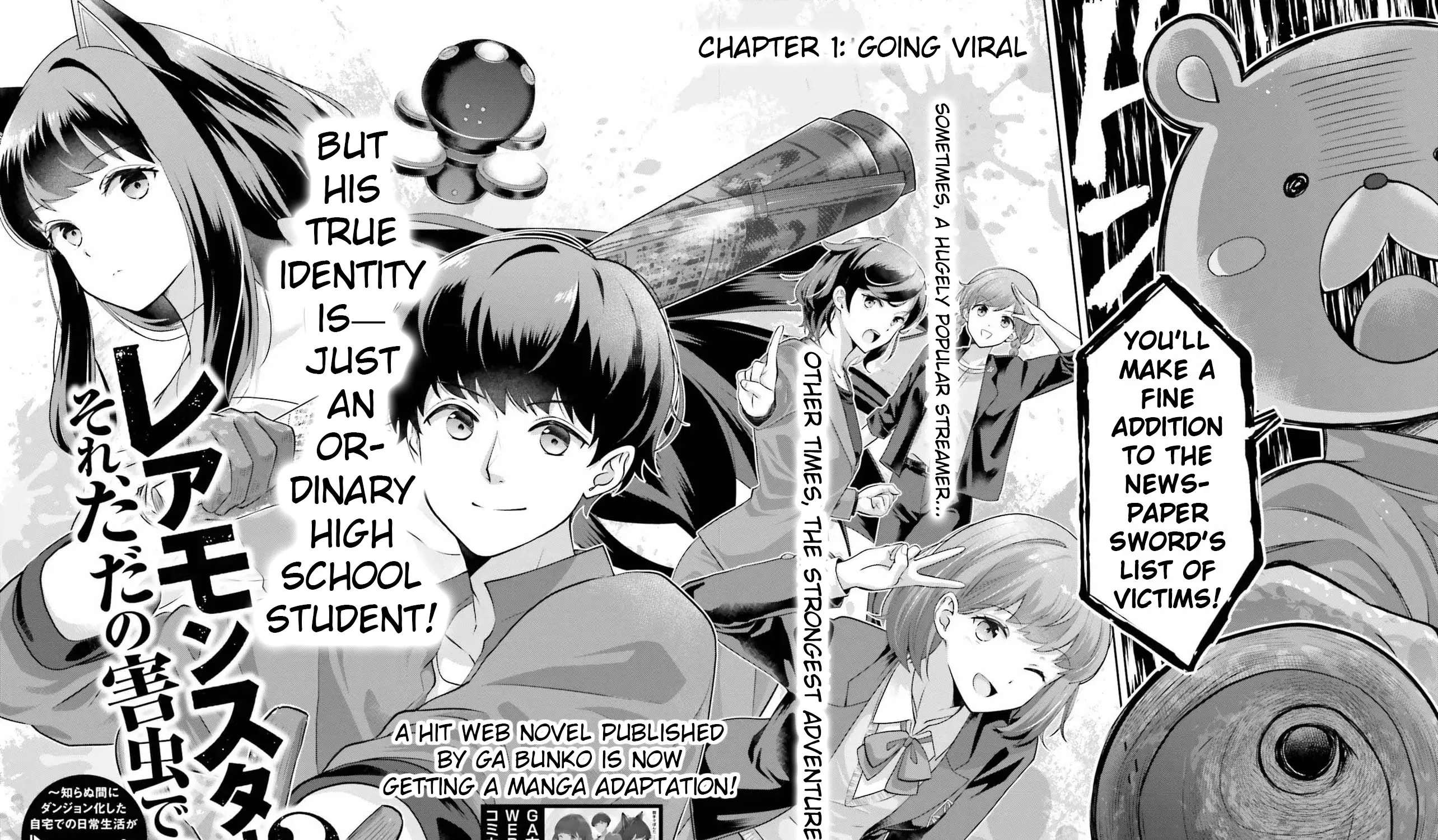 Rare Monster? Sore, Tada no Gaichuu desu yo ~Shiranumani Dungeon-ka Shita Jitaku de no Nichijou Seikatsu ga Haishinsarete Bazuttan desu ga~ Chapter 1 - page 7