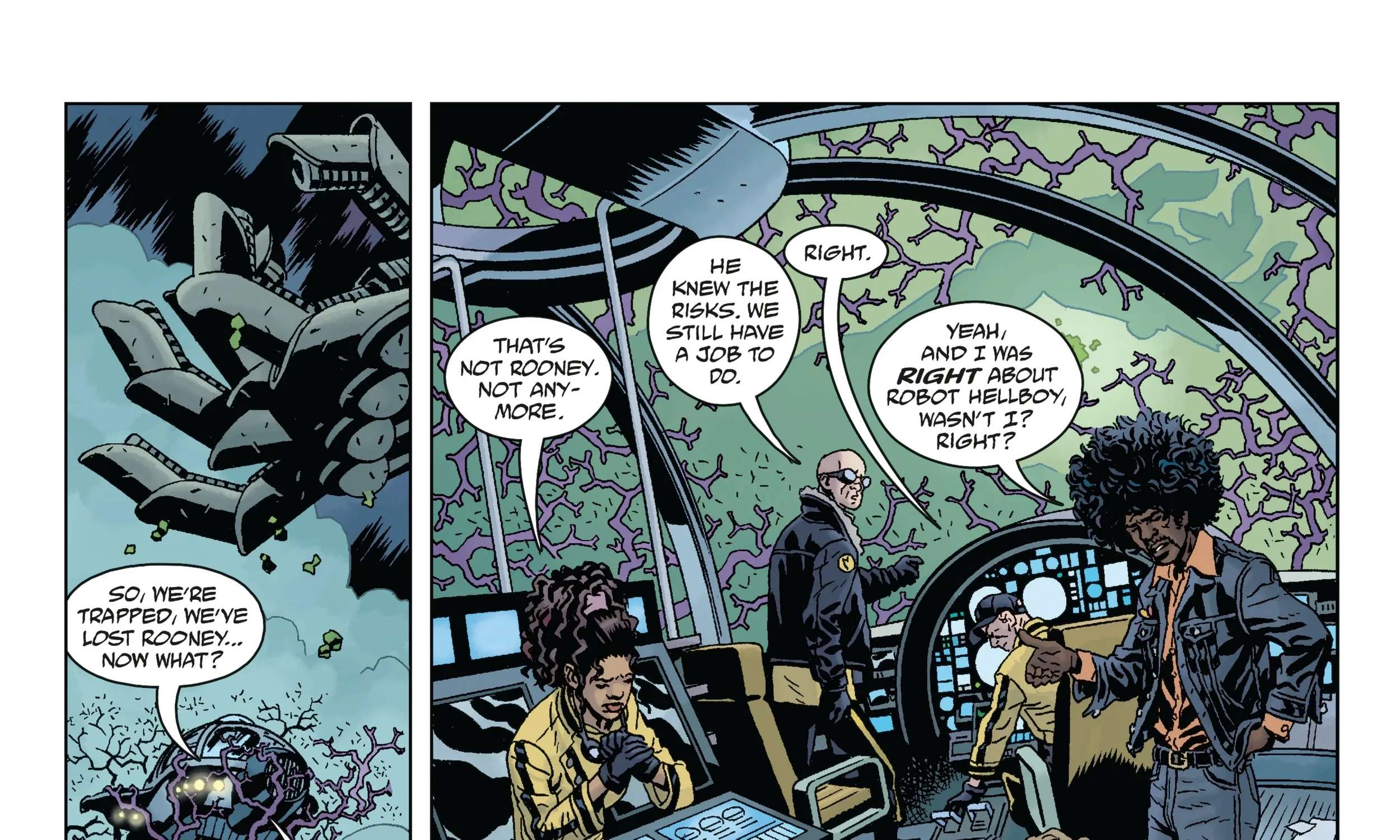 Giant Robot Hellboy Returns Chapter 1 - page 55