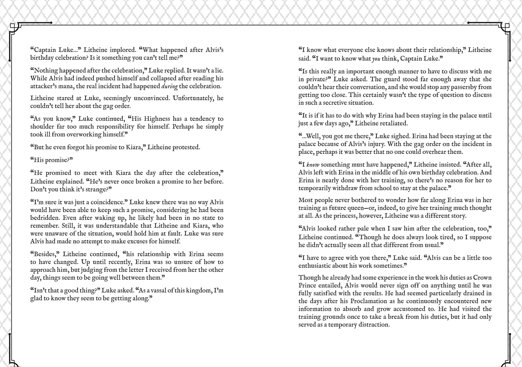 Rubelia Okoku Monogatari: Itoko no Shirinugui wo Saserareru Hame ni Natta Chapter 18.5 - page 2