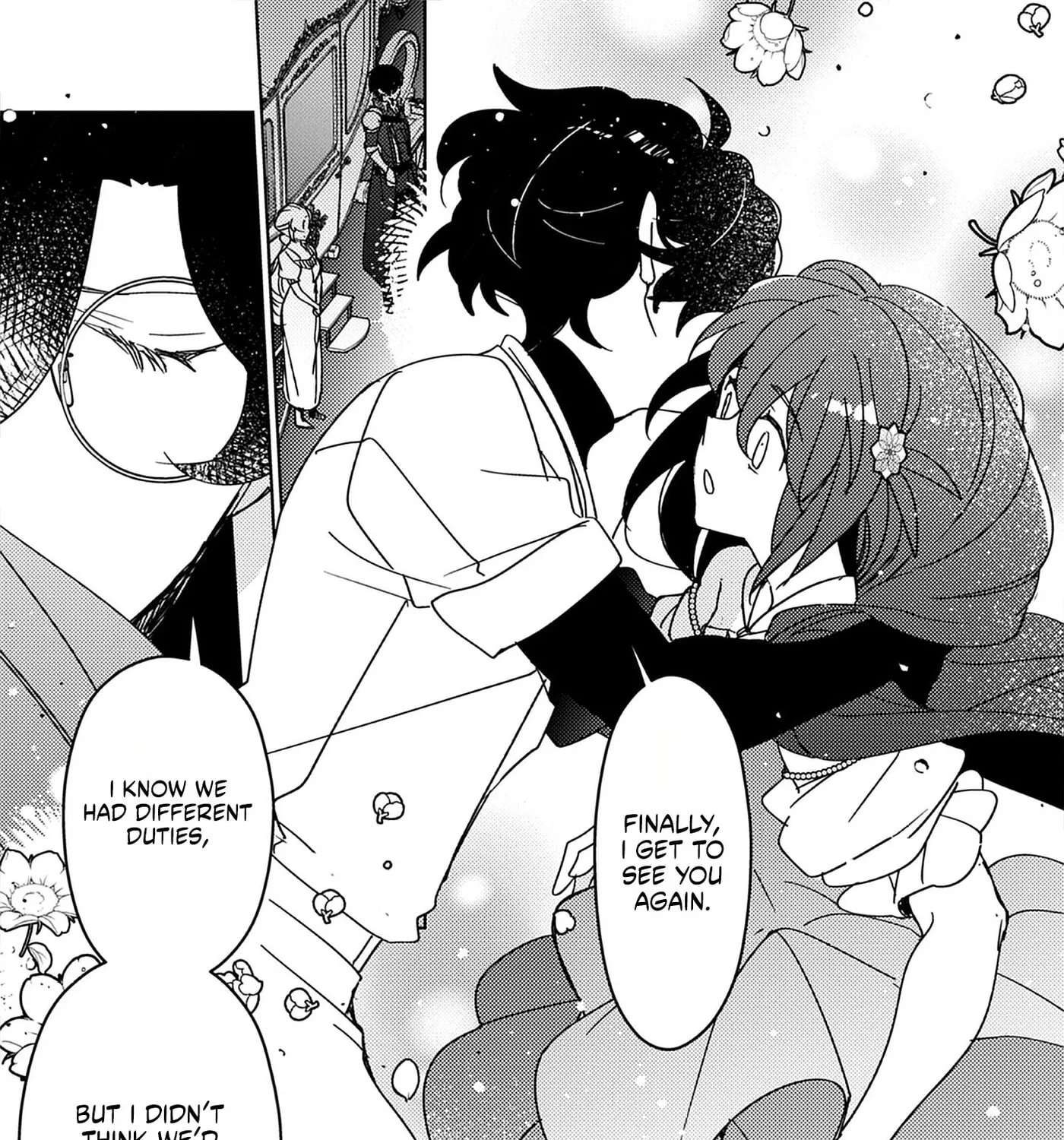 Kon'yakusha ga Uwaki Aite to Kakeochi Shimashita. Ouji Denka ni Dekiai Sarete Shiawase nanode, Imasara Modoritai to Iwaretemo Komarimasu. Chapter 36 - page 34