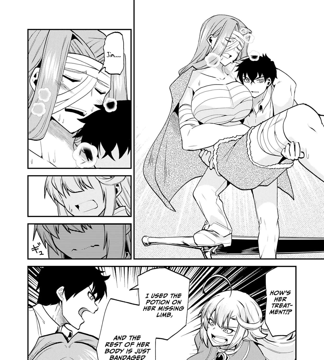 Jingai Kenshi wa Chikara ni Miserare Ura Meikyuu wo Kouryaku Su Chapter 10 - page 33