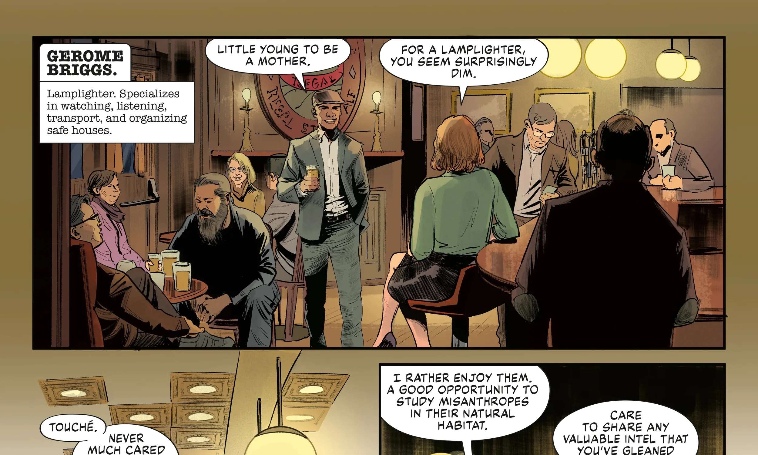 John le Carré's The Circus: Losing Control Chapter 2 - page 7